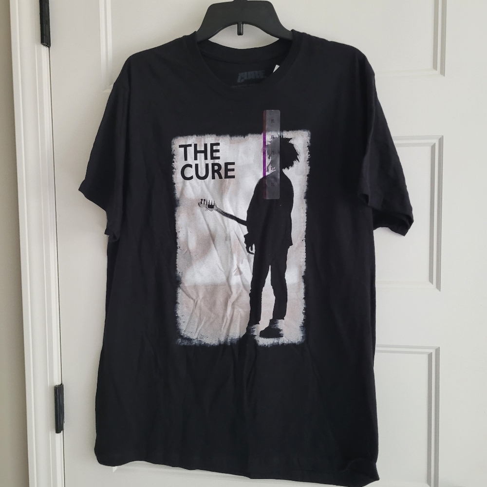 NWT The Cure XL, L, S Black Graphic T-Shirts